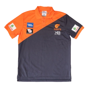 Greater Western Sydney Giants Player Issue Polo Shirt - Small (bc1L4b)x