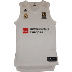 Real Madrid 2018 EuroLeague Basketball Singlet - Medium (fc2a)