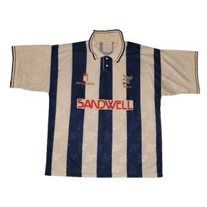 West Bromwich Albion 1991-92 Home Shirt - Large (bc2L3)
