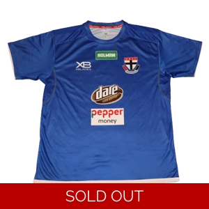 St Kilda Saints 2018 COACHES ISSUE Training Shirt - XL (bx8)