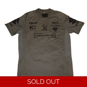 Melbourne Storm 2019 COACHES ISSUE Training Shirt - Medium (bx11)