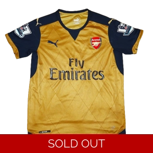 Arsenal FC 2015-16 Away Shirt - ALEXIS - Small (bx09)
