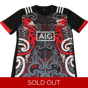 New Zealand Maori All Blacks 2018 Rugby Jersey - Large (SH12)