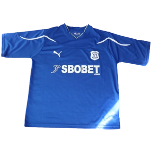 Cardiff City 2010-11 Home Shirt - XXL (M6)