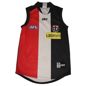St Kilda Saints 2014 Home Jersey - DUNSTAN - Small (bc1R2a)x)