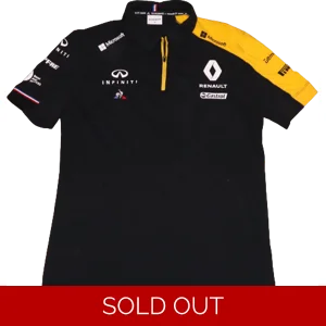 F1 Renault Formula 1 2019 Polo Shirt - Large (bc1R1a)