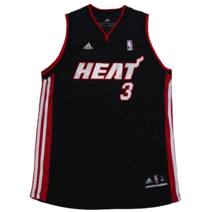 NBA Miami Heat Singlet - WADE - Large (fc3d)x