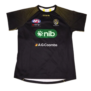 Richmond Tigers AFLW 2022 Player Worn Training Shirt - L10/Small (bx8)