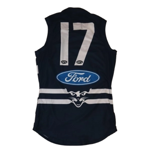 Geelong Cats 2008 PLAYER WORN Training Shirt - XXL