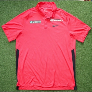 Melbourne Renegades 2021-22 Player Issue Polo Shirt - XL (bx01)x