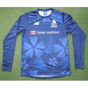 Fijian Drua Super Rugby Player Issue Training Shirt - Medium (bc2ra)
