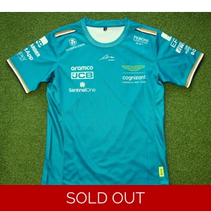 F1 Aston Martin 2024 Team T-Shirt - ALONSO - Small (fc3c)x