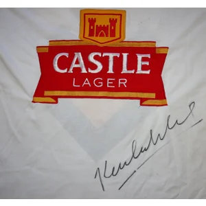 South Africa Proteas 1994 Signed Worn Squad Shirt - Kepler Wessels - Large (fc1a)x