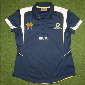 Australia Diamonds Netball TEAM ISSUE Polo Shirt - L12