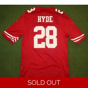 NFL San Francisco 49ers 2015 Jersey - HYDE - Medium