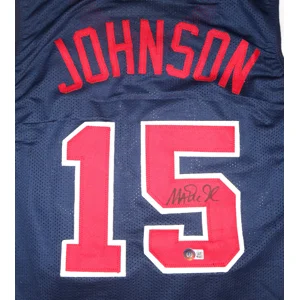 0BKT - Magic Johnson Hand Signed USA Dream Team Jersey + COA