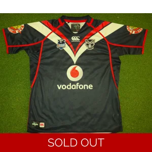 New Zealand Warriors 2014 Home Jersey - XXL
