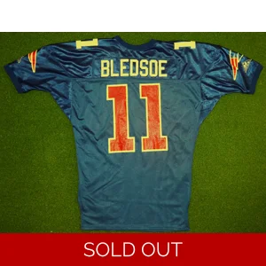 NFL New England Patriots 1993 Away Jersey - BLEDSOE - XXL
