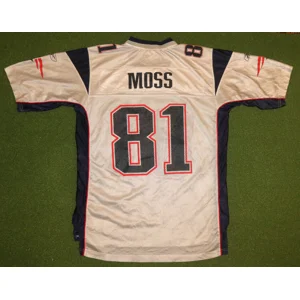 NFL New England Patriots 2007-10 Jersey - MOSS - Large
