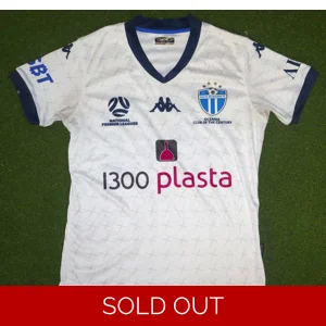 South Melbourne 2022 Match Worn Away Shirt - Small