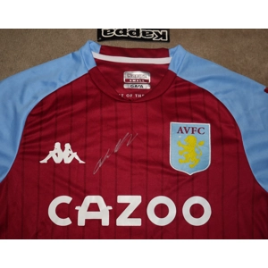 Aston Villa 2020-21 Home Shirt - signed JOHN TERRY - Small (fc2a)