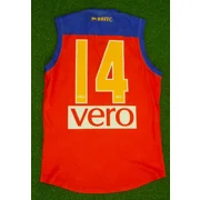 Brisbane Lions 2016 Match Worn Clash Jersey - WALKER - Large