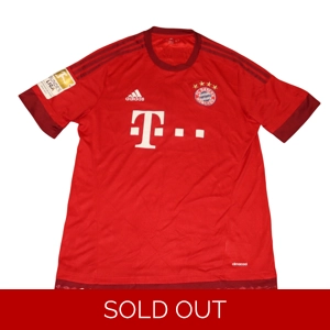 Bayern Munich 2014-15 Home Shirt - THIAGO - Large (c6)