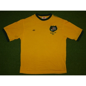Australia Socceroos 1974 World Cup Shirt Official Remake - Large