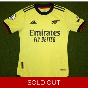 Arsenal FC 2021-22 GK/Away Shirt - Small
