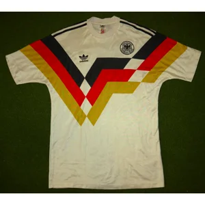 Germany Authentic Retro 1990 World Cup Shirt - Medium