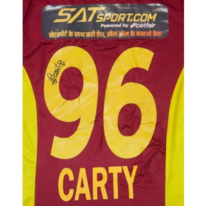 West Indies 2023 Match Worn & Signed ODI Shirt - CARTY - Small