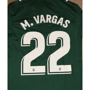RCD Espanyol 2019-20 Match Issue Away Shirt - VARGAS - Small (z1)x