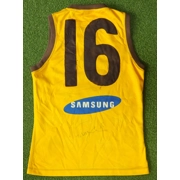 Hawthorn Hawks 2000 Signed Home Jersey - THOMPSON - Medium