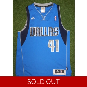 NBA Dallas Mavericks Singlet - NOWITZKI - Small
