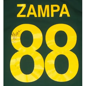 Australia Cricket 2024 T20 World Cup Signed Match Worn Jumper - ZAMPA - XL