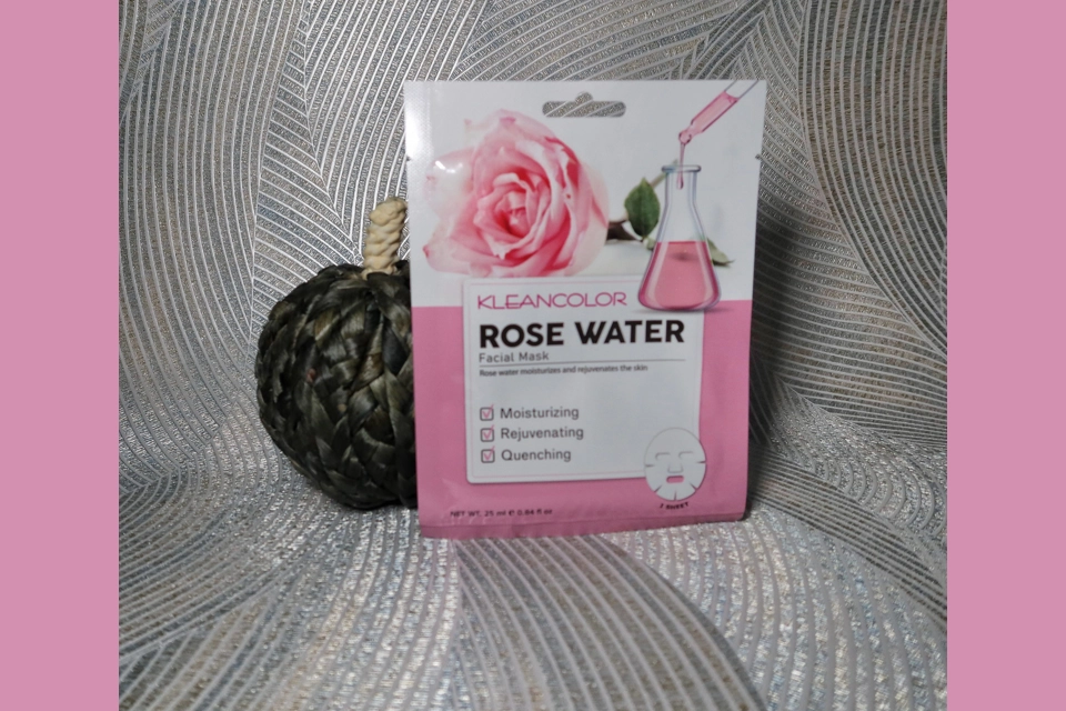 Kleancolor Rose Water Facial Mask