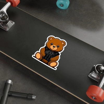Teddy For War sticker. Teddy For War sticker.