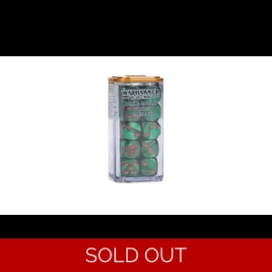 Warhammer The Old World Orc and Goblin Tribes Dice Set