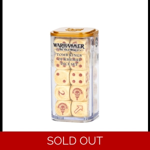 TOMB KINGS OF KHEMRI DICE SET