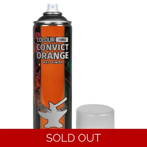 Colour Forge Model Primer: Convict Orange (Matt Finish)