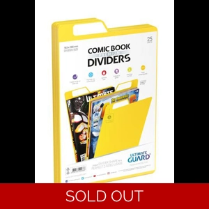 Ultimate Guard Premium Comic Book Dividers Yellow (25)