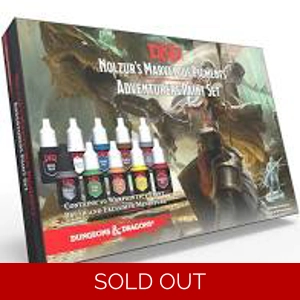 WIZKIDS D&D NOLZUR'S MARVELOUS PIGMENTS - ADVENTURERS PAINT SET