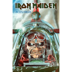 IRON MAIDEN TEXTILE POSTER: ACES HIGH