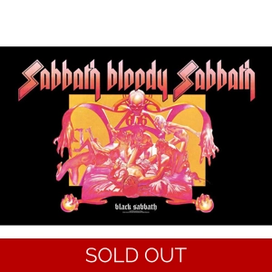 BLACK SABBATH TEXTILE POSTER: SABBATH BLOODY SABBATH