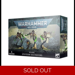 Warhammer 40,000 Necrons: Ophydian Destroyers