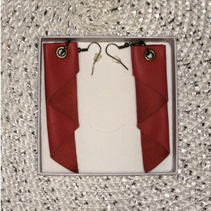 Thalia earrings - red