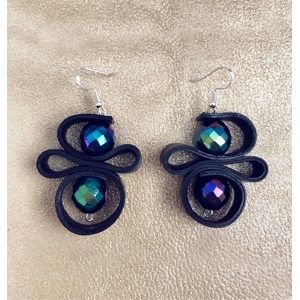 Tiffany earrings - black