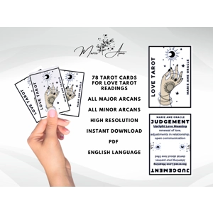 Ljubavne Tarot PDF Karte