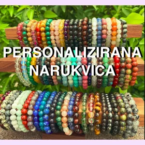 Personalizirana narukvica od kristala