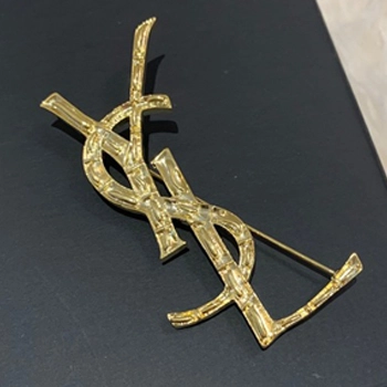 YSL Corcodile Brooch in..
